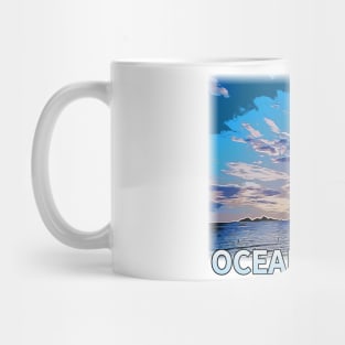 ocean vibes, OIL PAINTING Mug